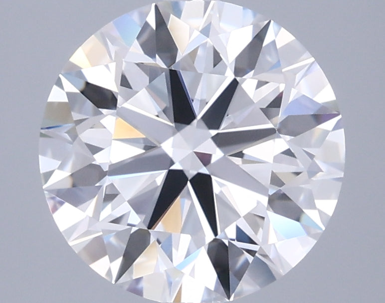 2.96 Carat Round Shaped, Ideal Cut, D Color, FL Clarity, IGI Certified Lab Grown Diamond