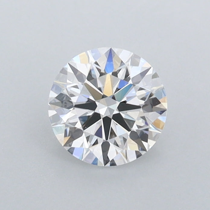 0.63 Carat Round Shaped, Ideal Cut, D Color, IF Clarity, IGI Certified Lab Grown Diamond