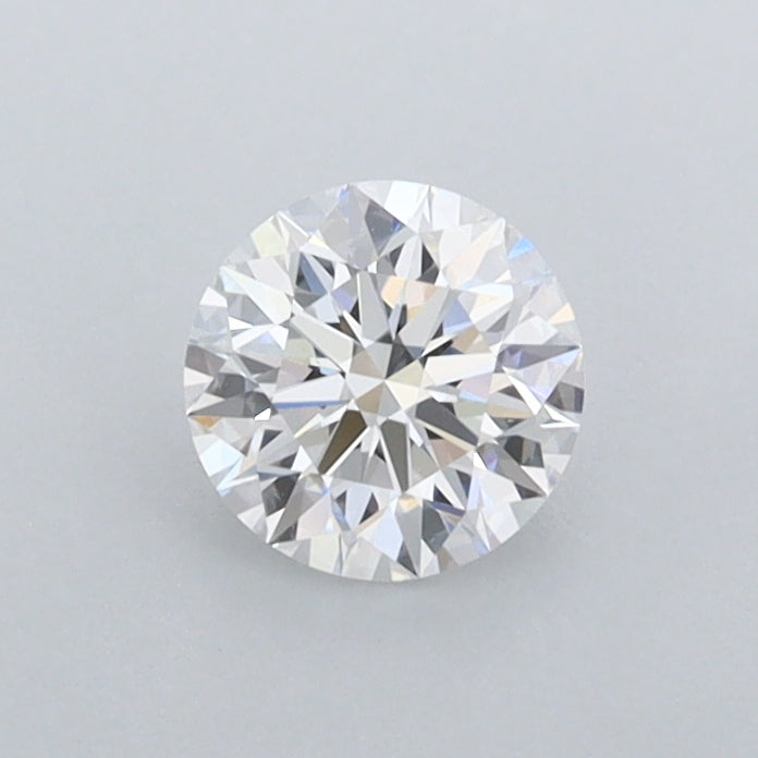 0.53 Carat Round Shaped, Ideal Cut, D Color, IF Clarity, IGI Certified Lab Grown Diamond