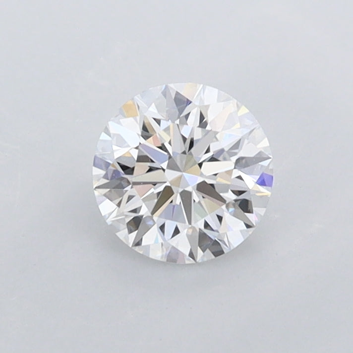 0.53 Carat Round Shaped, Ideal Cut, D Color, IF Clarity, IGI Certified Lab Grown Diamond
