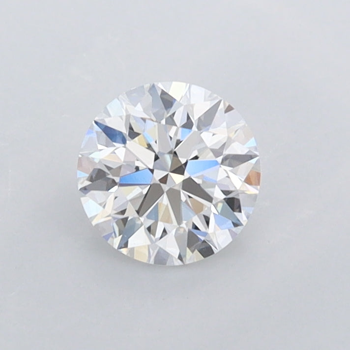 0.56 Carat Round Shaped, Ideal Cut, D Color, IF Clarity, IGI Certified Lab Grown Diamond
