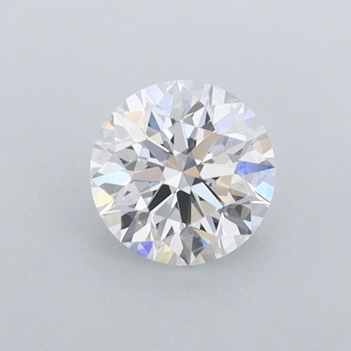 0.53 Carat Round Shaped, Ideal Cut, D Color, IF Clarity, IGI Certified Lab Grown Diamond