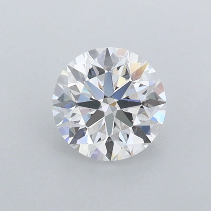 0.58 Carat Round Shaped, Ideal Cut, D Color, FL Clarity, IGI Certified Lab Grown Diamond