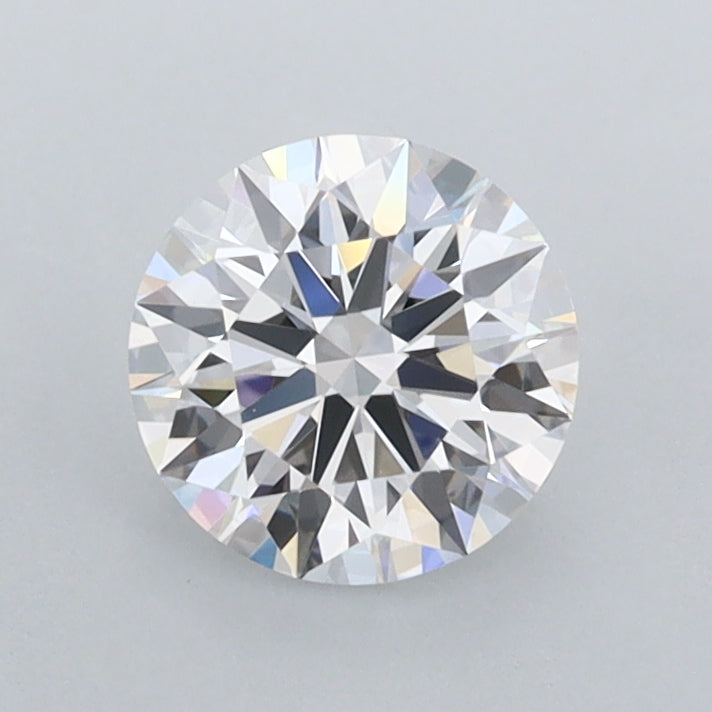 0.96 Carat Round Shaped, Ideal Cut, D Color, FL Clarity, IGI Certified Lab Grown Diamond