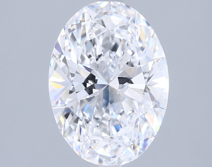 1.56 Carat Oval Shaped, Ideal Cut, D Color, IF Clarity, IGI Certified Lab Grown Diamond