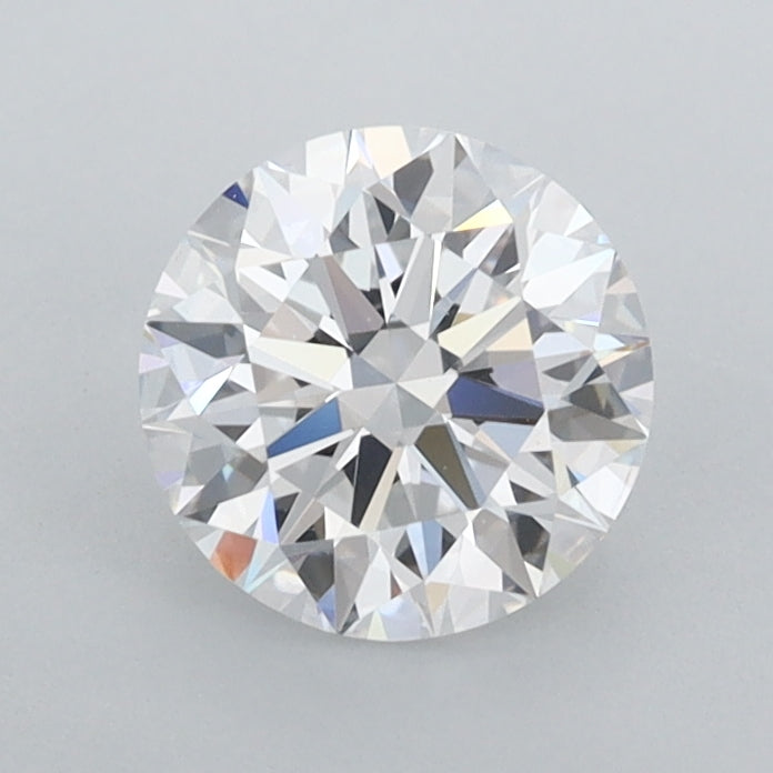 1.00 Carat Round Shaped, Ideal Cut, D Color, FL Clarity, IGI Certified Lab Grown Diamond