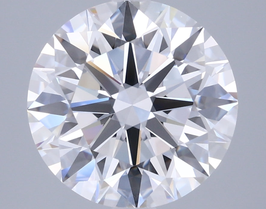 3.20 Carat Round Shaped, Ideal Cut, D Color, FL Clarity, IGI Certified Lab Grown Diamond