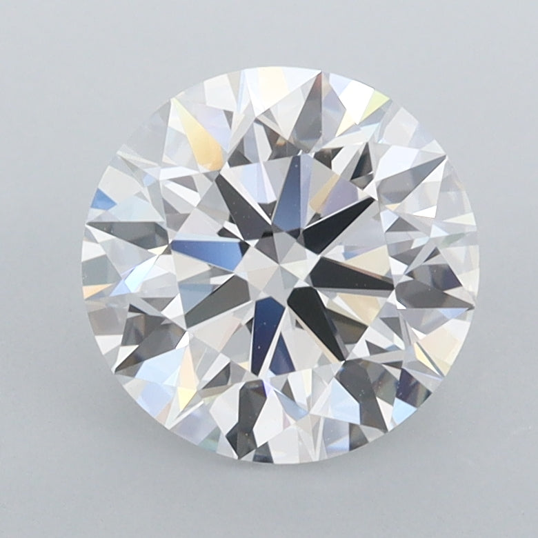 2.00 Carat Round Shaped, Ideal Cut, D Color, FL Clarity, IGI Certified Lab Grown Diamond