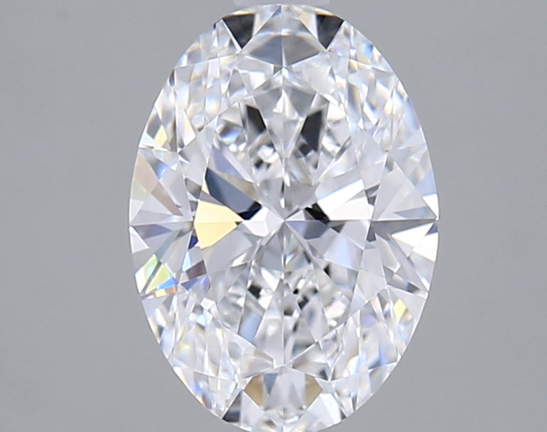 1.54 Carat Oval Shaped, Ideal Cut, D Color, VVS1 Clarity, IGI Certified Lab Grown Diamond