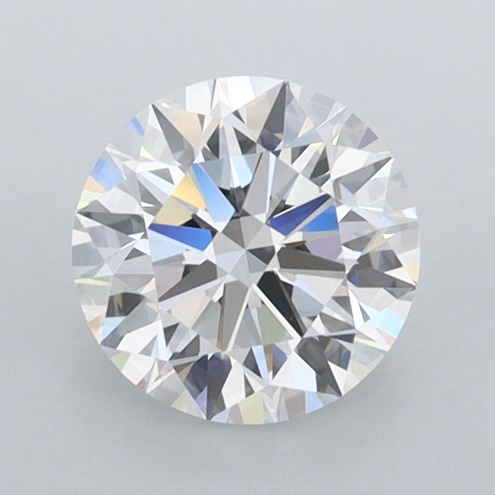 1.25 Carat Round Shaped, Ideal Cut, D Color, FL Clarity, IGI Certified Lab Grown Diamond