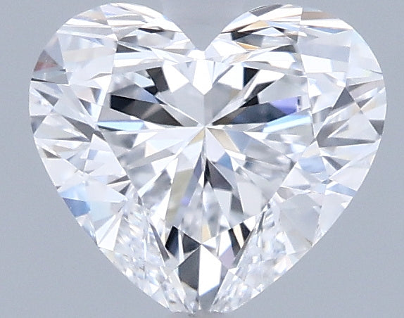 1.08 Carat Heart Shaped, Ideal Cut, D Color, IF Clarity, IGI Certified Lab Grown Diamond