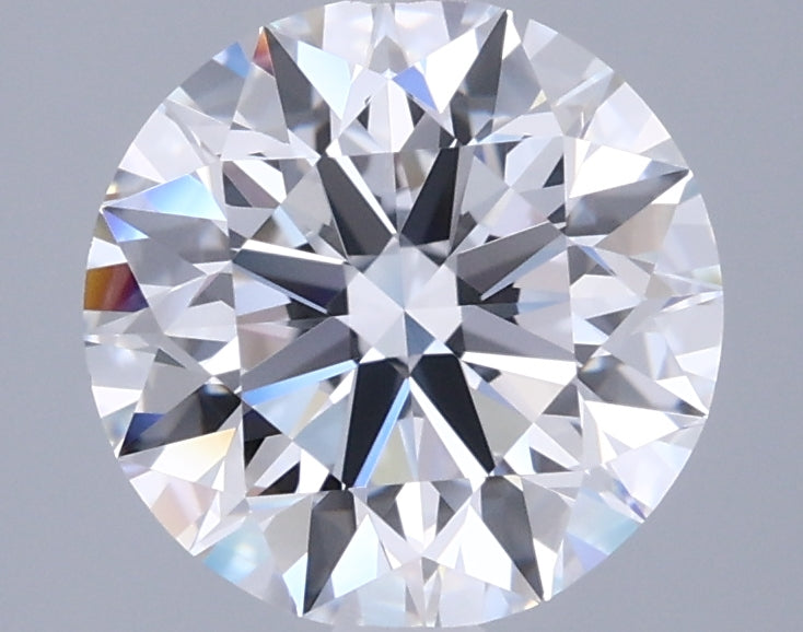 2.18 Carat Round Shaped, Ideal Cut, D Color, FL Clarity, IGI Certified Lab Grown Diamond