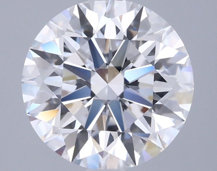 2.38 Carat Round Shaped, Ideal Cut, D Color, FL Clarity, IGI Certified Lab Grown Diamond
