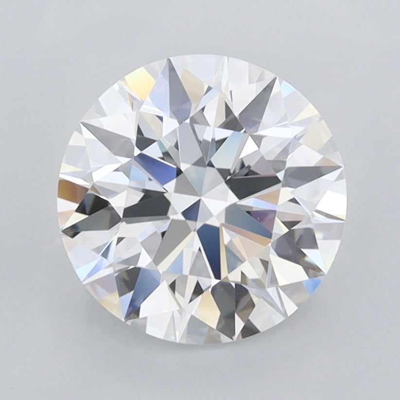 1.92 Carat Round Shaped, Ideal Cut, D Color, FL Clarity, IGI Certified Lab Grown Diamond