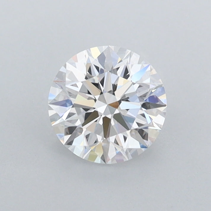 0.68 Carat Round Shaped, Ideal Cut, D Color, FL Clarity, IGI Certified Lab Grown Diamond