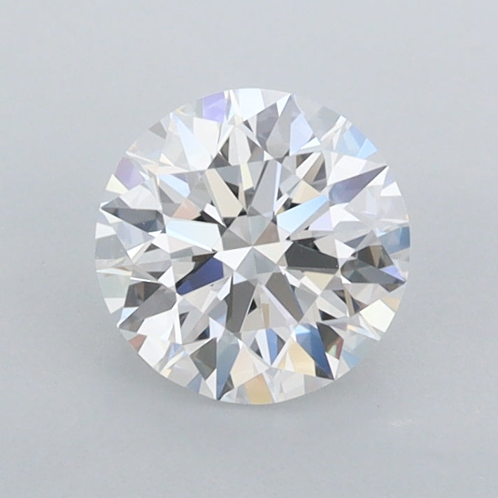 0.96 Carat Round Shaped, Ideal Cut, D Color, FL Clarity, IGI Certified Lab Grown Diamond