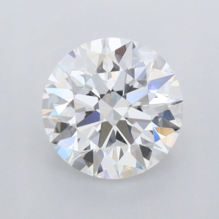 0.92 Carat Round Shaped, Ideal Cut, D Color, FL Clarity, IGI Certified Lab Grown Diamond