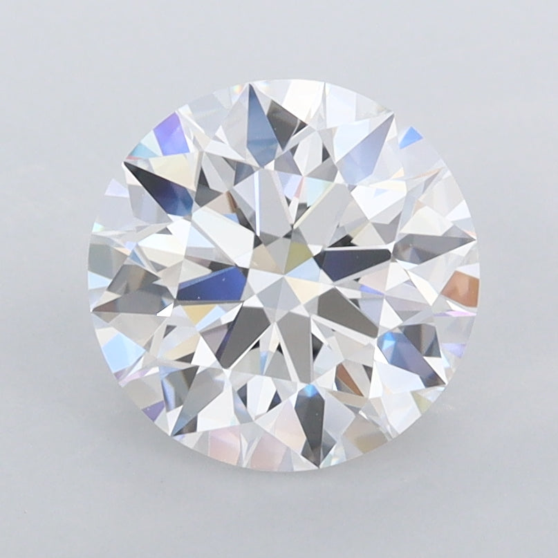 1.89 Carat Round Shaped, Ideal Cut, D Color, FL Clarity, IGI Certified Lab Grown Diamond