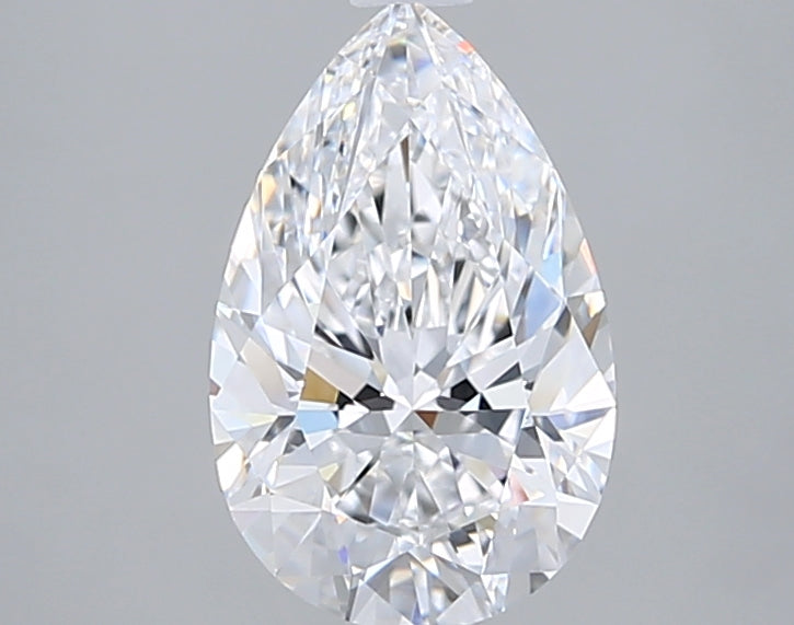 1.93 Carat Pear Shaped, Excellent Cut, D Color, VVS1 Clarity, IGI Certified Lab Grown Diamond