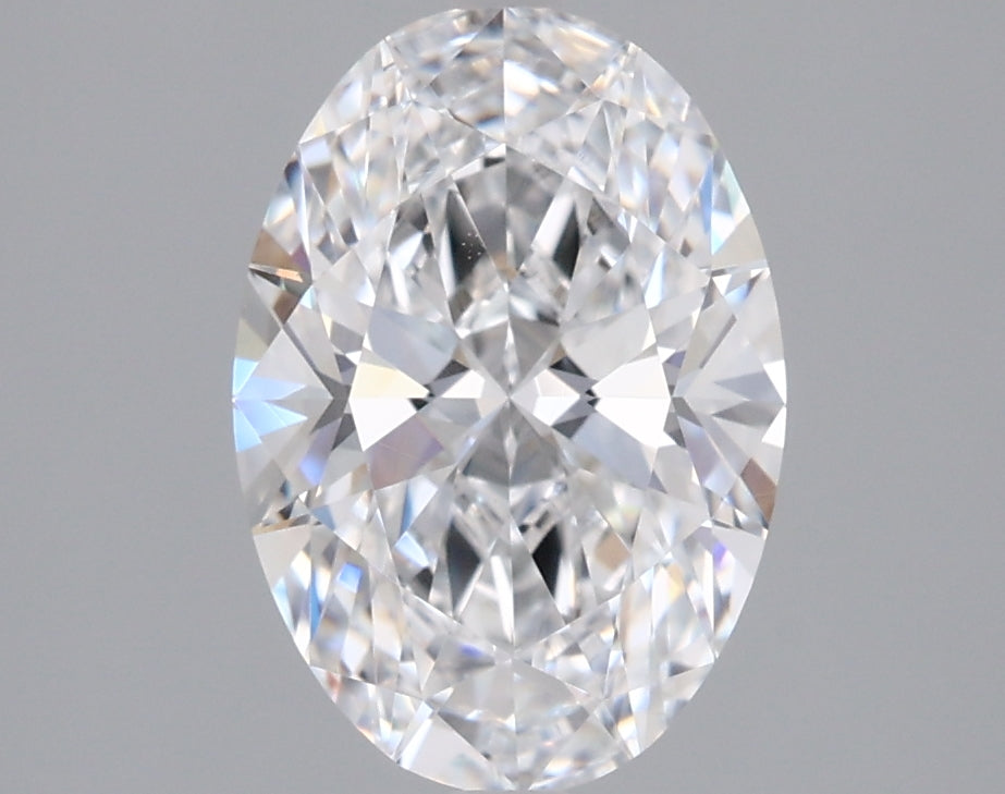 1.97 Carat Oval Shaped, Ideal Cut, D Color, VVS1 Clarity, IGI Certified Lab Grown Diamond