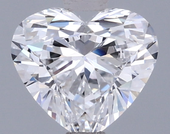 0.98 Carat Heart Shaped, Excellent Cut, D Color, VVS1 Clarity, IGI Certified Lab Grown Diamond