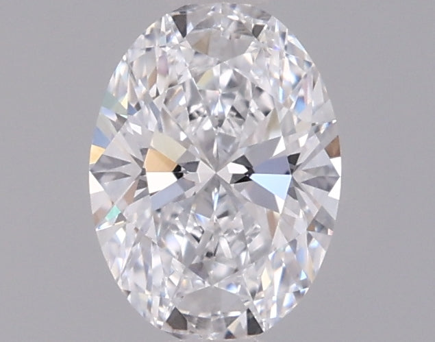 0.57 Carat Oval Shaped, Ideal Cut, D Color, VVS1 Clarity, IGI Certified Lab Grown Diamond