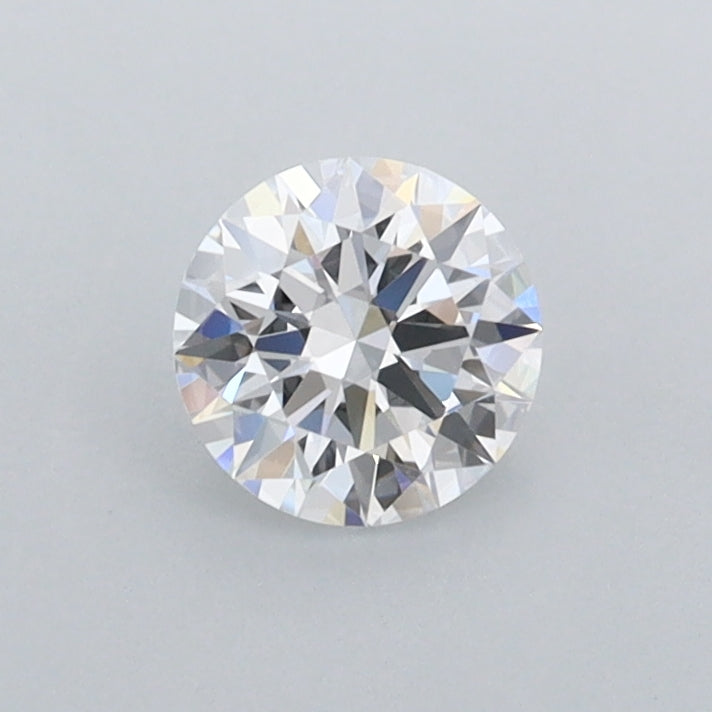 0.52 Carat Round Shaped, Excellent Cut, D Color, FL Clarity, IGI Certified Lab Grown Diamond