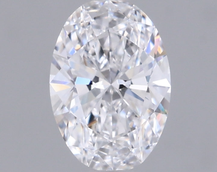 0.74 Carat Oval Shaped, Ideal Cut, D Color, VVS1 Clarity, IGI Certified Lab Grown Diamond