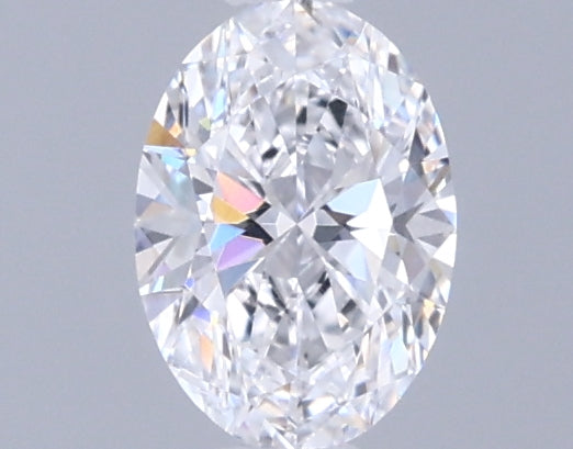 0.49 Carat Oval Shaped, Ideal Cut, D Color, VVS2 Clarity, IGI Certified Lab Grown Diamond
