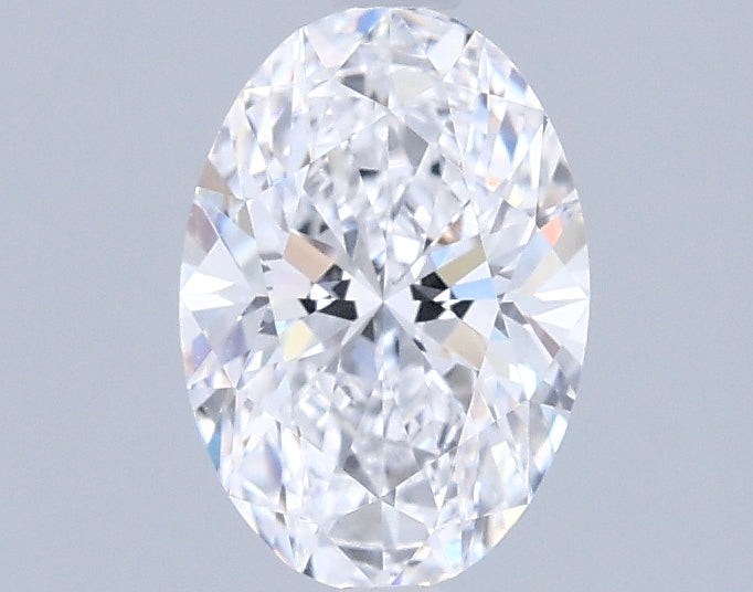 0.85 Carat Oval Shaped, Ideal Cut, D Color, VVS2 Clarity, IGI Certified Lab Grown Diamond