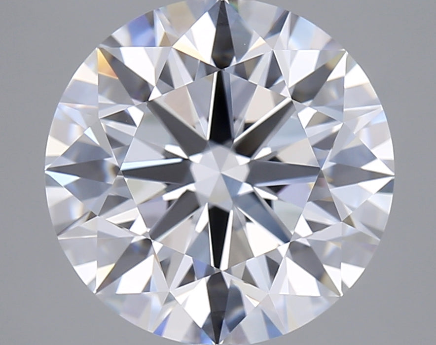 3.52 Carat Round Shaped, Excellent Cut, D Color, VVS1 Clarity, IGI Certified Lab Grown Diamond