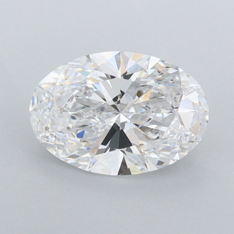 1.17 Carat Oval Shaped, Ideal Cut, D Color, IF Clarity, IGI Certified Lab Grown Diamond