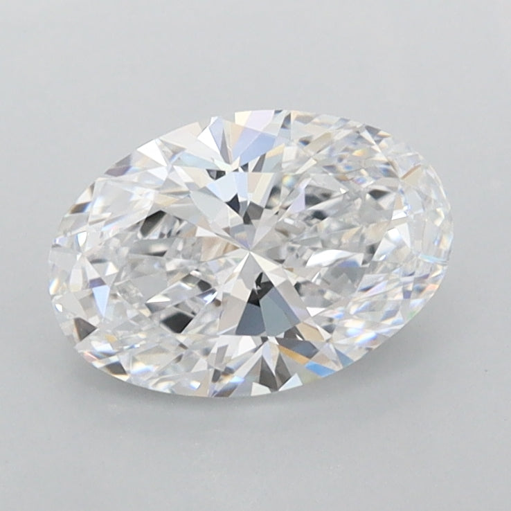 1.03 Carat Oval Shaped, Ideal Cut, D Color, VVS1 Clarity, IGI Certified Lab Grown Diamond