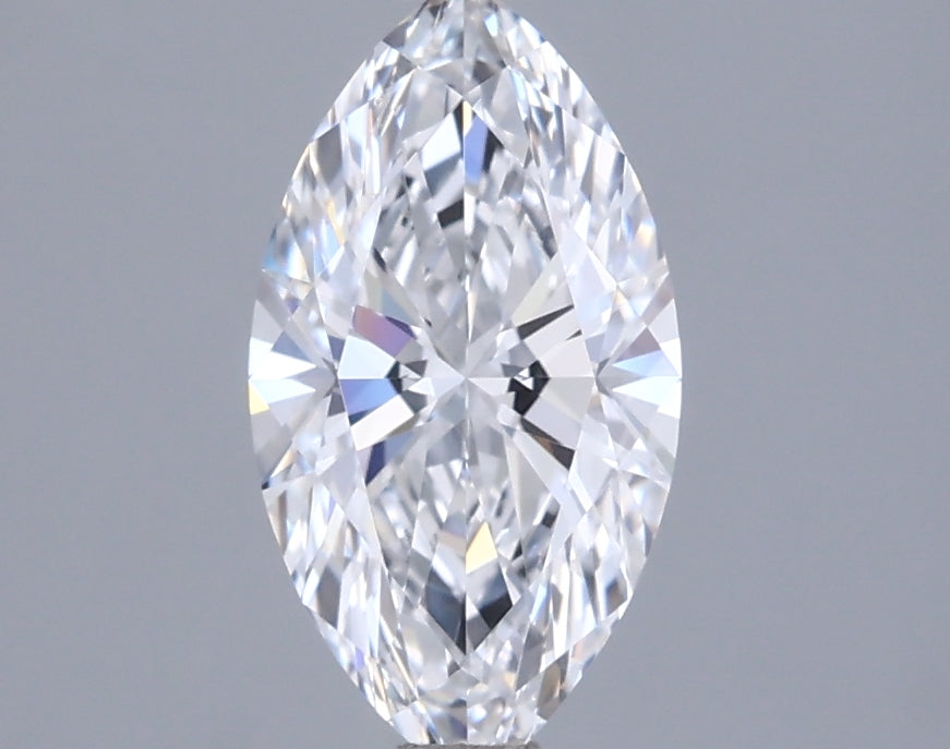 1.03 Carat Marquise Shaped, Ideal Cut, D Color, VVS1 Clarity, IGI Certified Lab Grown Diamond
