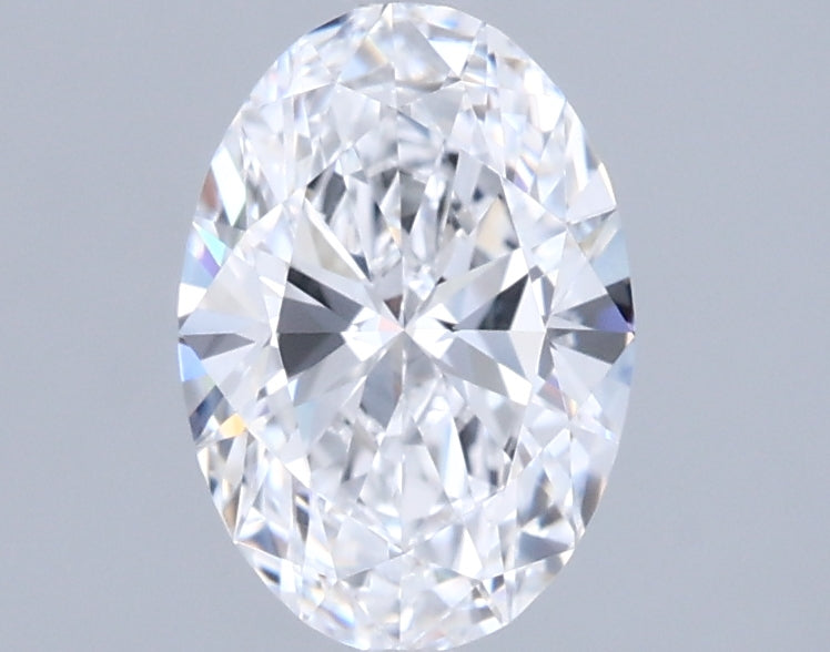0.99 Carat Oval Shaped, Ideal Cut, D Color, VVS2 Clarity, IGI Certified Lab Grown Diamond