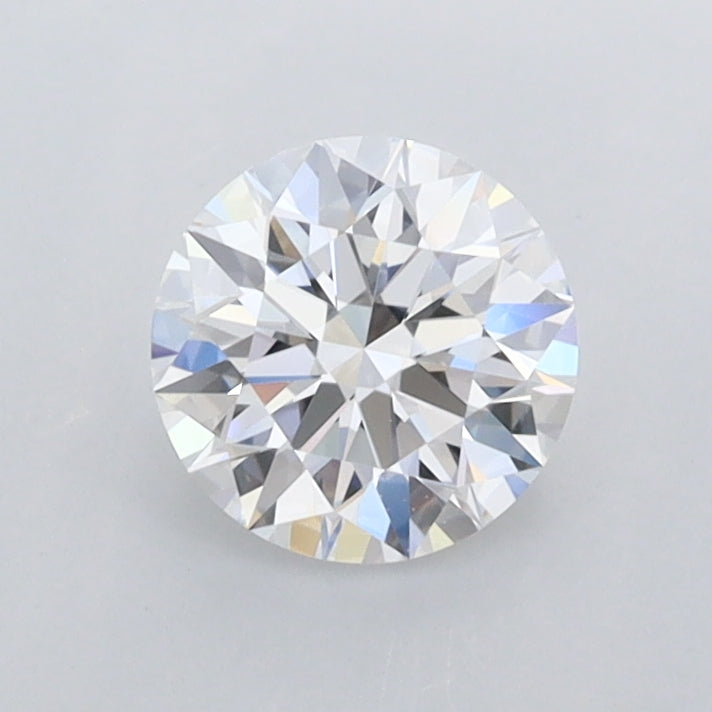 0.73 Carat Round Shaped, Ideal Cut, D Color, IF Clarity, IGI Certified Lab Grown Diamond