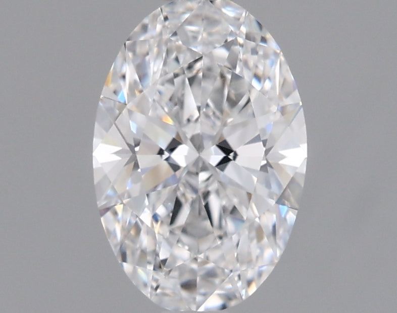 0.88 Carat Oval Shaped, Ideal Cut, D Color, VVS1 Clarity, IGI Certified Lab Grown Diamond