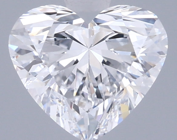 1.09 Carat Heart Shaped, Ideal Cut, D Color, VVS1 Clarity, IGI Certified Lab Grown Diamond