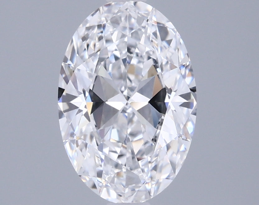 1.23 Carat Oval Shaped, Excellent Cut, D Color, IF Clarity, IGI Certified Lab Grown Diamond