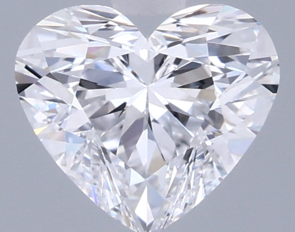 1.06 Carat Heart Shaped, Ideal Cut, D Color, VVS1 Clarity, IGI Certified Lab Grown Diamond