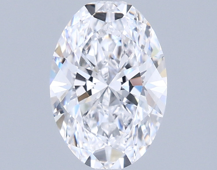 1.09 Carat Oval Shaped, Ideal Cut, D Color, IF Clarity, IGI Certified Lab Grown Diamond