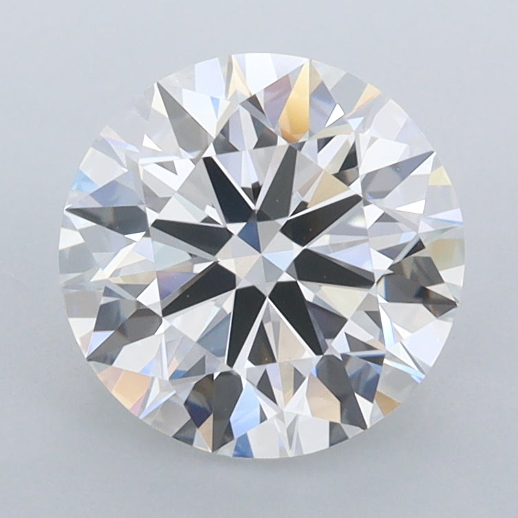 2.16 Carat Round Shaped, Ideal Cut, D Color, FL Clarity, IGI Certified Lab Grown Diamond
