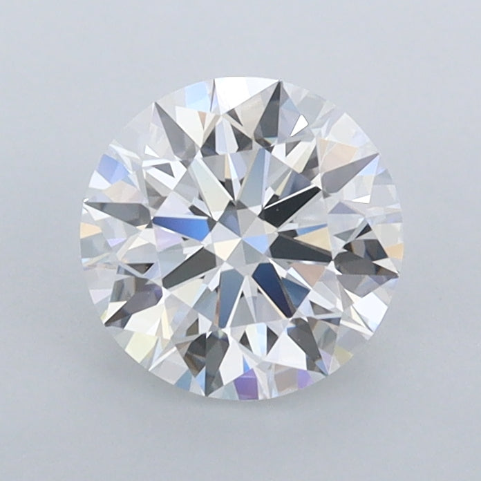 1.08 Carat Round Shaped, Ideal Cut, D Color, FL Clarity, IGI Certified Lab Grown Diamond