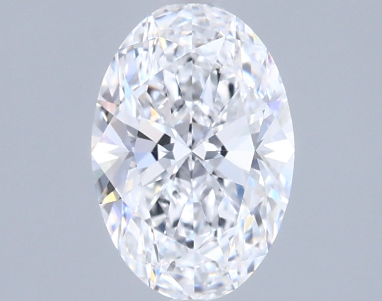 1.15 Carat Oval Shaped, Ideal Cut, D Color, FL Clarity, IGI Certified Lab Grown Diamond