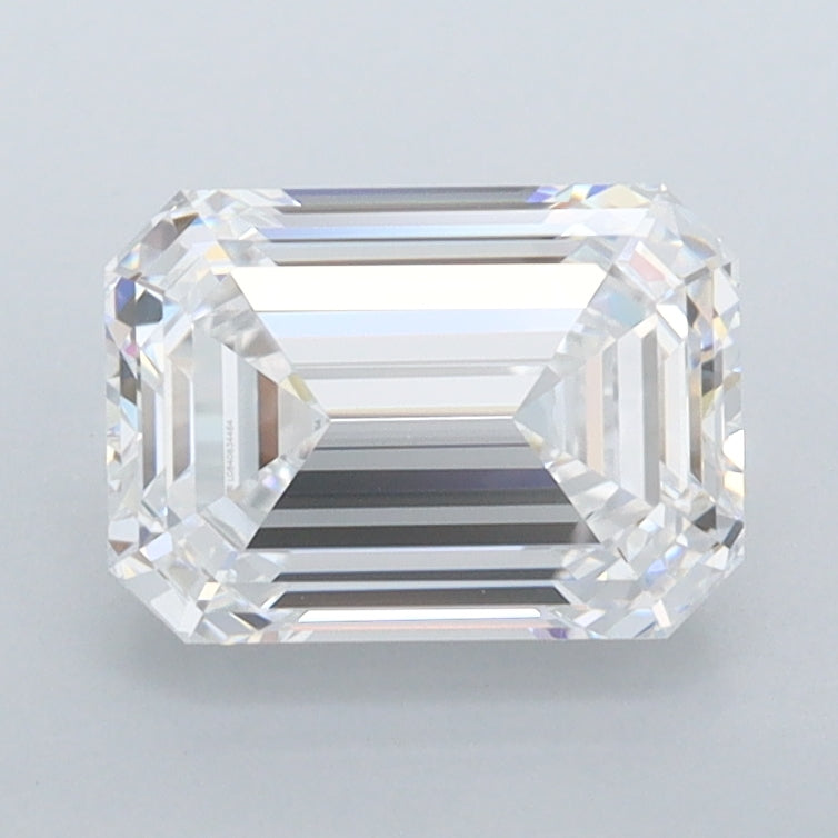 1.78 Carat Emerald Shaped, Ideal Cut, D Color, FL Clarity, IGI Certified Lab Grown Diamond