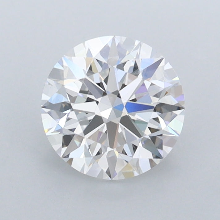 1.07 Carat Round Shaped, Ideal Cut, D Color, FL Clarity, IGI Certified Lab Grown Diamond