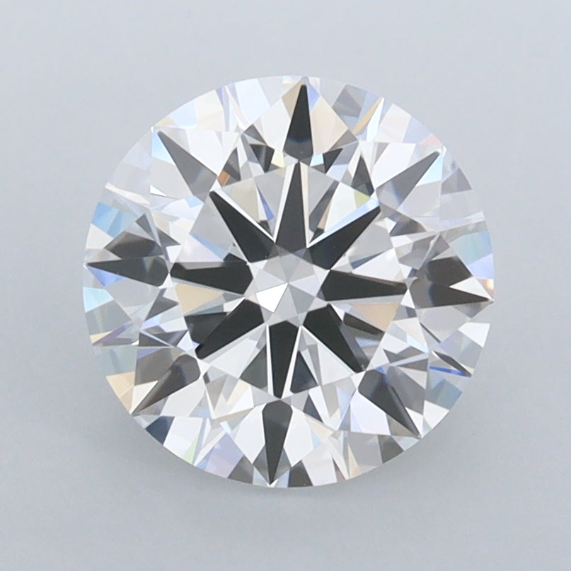 1.97 Carat Round Shaped, Ideal Cut, D Color, FL Clarity, IGI Certified Lab Grown Diamond