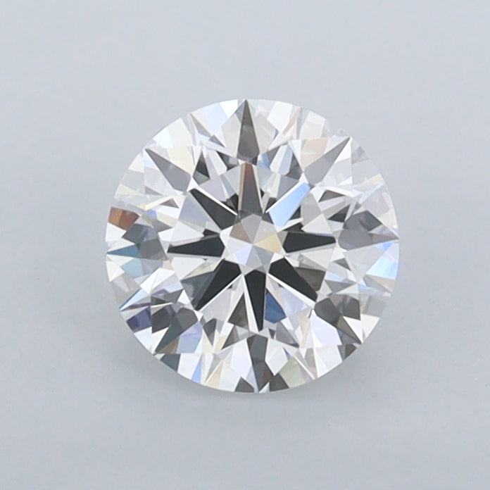 0.76 Carat Round Shaped, Ideal Cut, D Color, FL Clarity, IGI Certified Lab Grown Diamond