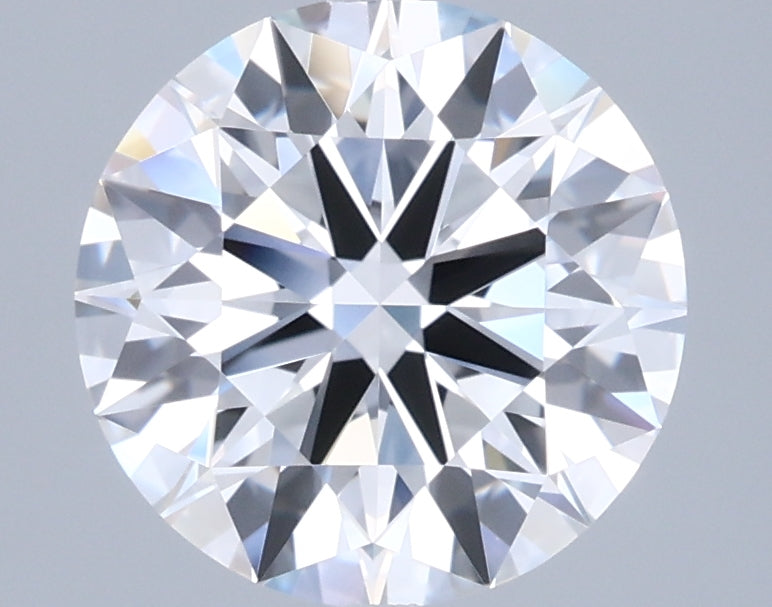 2.45 Carat Round Shaped, Ideal Cut, D Color, FL Clarity, IGI Certified Lab Grown Diamond