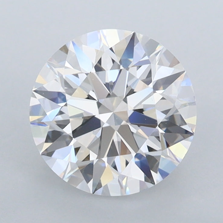 1.79 Carat Round Shaped, Ideal Cut, D Color, VVS1 Clarity, IGI Certified Lab Grown Diamond